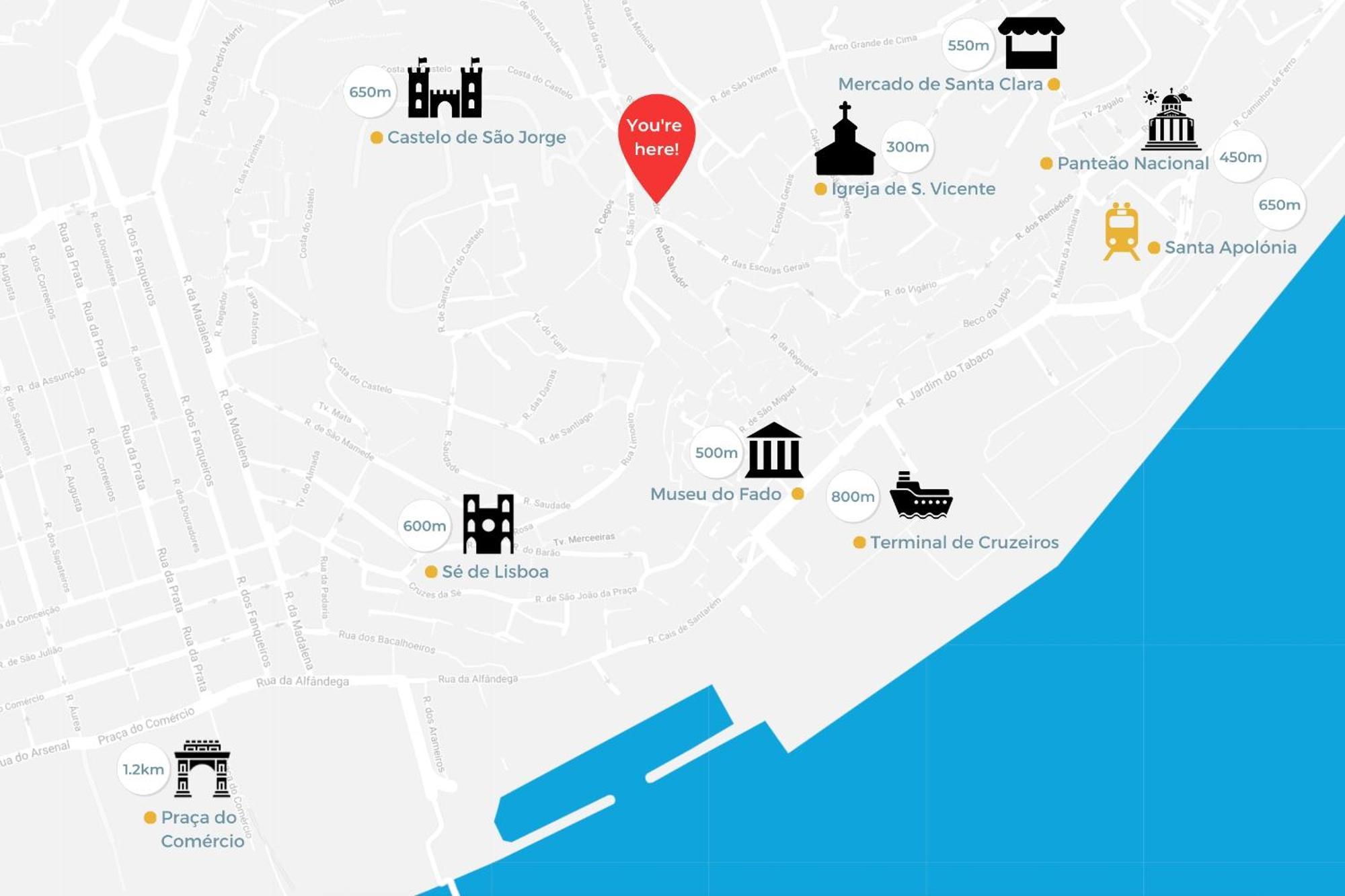 Alfama Cozy Apartments Лиссабон Экстерьер фото